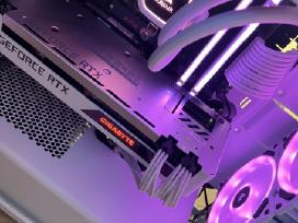 White Gaming Pc 5800x3d rtx 3070