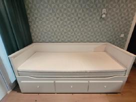 Naudota Hemnes ( Ikea) ištraukiama lova