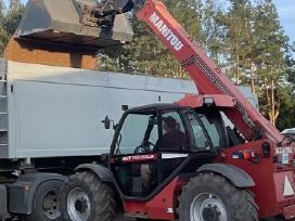 Nuomojamas teleskopinis krautuvas Manitou Mlt735
