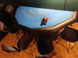 Parduodu Black Jack stalą su kortom ir žetonais