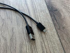 Skelbimo 'Micro-usb/usb kabelis, 98 cm, juodas' paveikslėlis
