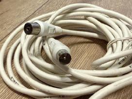 Skelbimo 'Coax Cable, 5m baltas' paveikslėlis