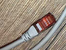 Skelbimo 'Digitus Cat6 1m Ethernet kabelis pilkas' paveikslėlis