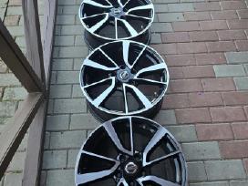 Ratlankiai R17 5x114.3, žieminės Hankook padangos