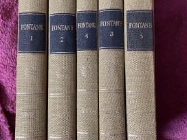 Vintažinis 5 tomų Fontane rinkinukas