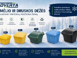 Plastikinės dėžės smėlio/druskos mišiniui, sorbent