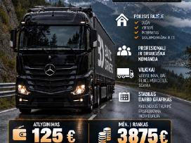 Darbas CE kategorijos vairuotojams Voketijoje