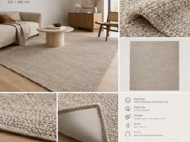 Ferm Living Shade Loop kilimai – 200 300 2 vnt.