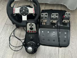 Logitech G25 pilnas komplektas