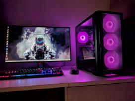 Pilnas komplektas žaidimų-mokslų Pc I5,12gb,1060