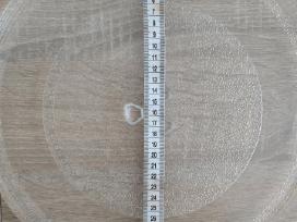 Mikrobangų krosnelės stiklinė lėkštė 31 cm