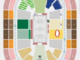 Zalgiris - Anadolu Efes (auksinė zona) 2 bilietai