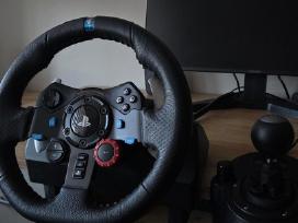 Logitech G29 vairas + Shifteris