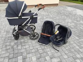 Vežimėlio komplektas Moon Rocca + auto
