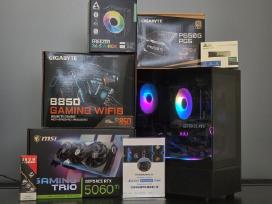 Ryzen 7 7800x3d kompiuteris su Rtx 5060 Ti, 16gb