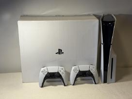 Sony Playstation 5 Slim Disc 825gb x2 Controllers