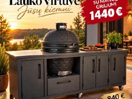 Kamado stalas Kamado kepsninė grilius