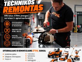 Miško ir sodo technikos remontas Vilniuje