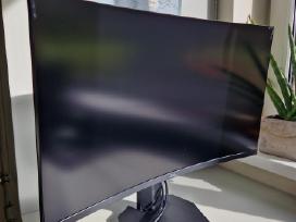 Lenktas žaidimų monitorius Dell 27",full HD,144hz