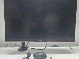 Monitorius Aoc 27g2 ir pelė Attack Shark X3