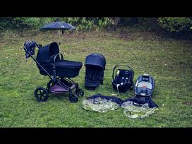 Cybex Priam Platinum pilnas komplektas+isofix bazė