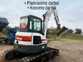 Ieskomas Operatorius Mini Ekskovatoriui Bobcat E45