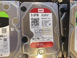 Kietieji diskai Sata HDD 2tb 3tb 8tb 100% bukles