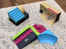 Rampos Tech Deck pirstu riedlentems
