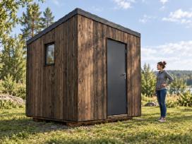 Skelbimo '2x3 m Medinis Sandėliukas – nuo 1690 €' paveikslėlis