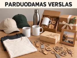 Dovanų verslas- eshop su įranga ir atsargomis