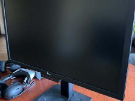 Sony Inzone H5 ausinės LG 24gm79g-b 144hz monitor