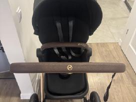 Cybex E-priam (elektrinis) rose gold remas