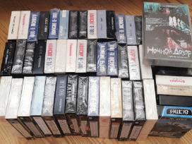 Vhs įrašytos videokasetes Basf, Goldstar, Hitachi