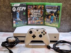 Xbox One S 500gb+pultelis+gta V+minecraft