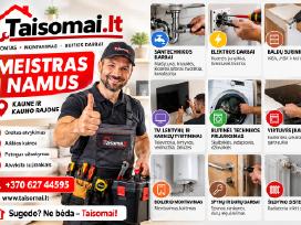 Meistras į namus – santechnikas, elektrikas