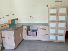 Ekspozicijos išpardavimas-virtuvės baldai +indauja