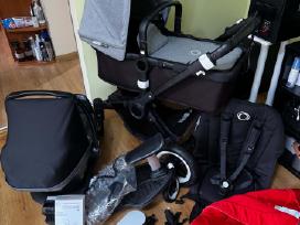 Bugaboo Buffalo vežimėlis su daugybe priedų