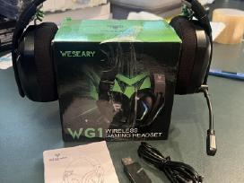 Weseary Wg1 belaidės Gaming ausinės su mikrofonu