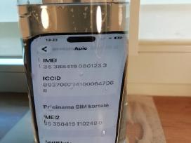 iPhone 15 pro iš Anglijos neardytas 128 GB