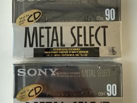 Sony Metalo tipo kolekcinės audiokasetės