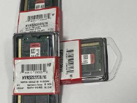Nauji 16gb Ddr4 sodimm Kingston 3200 su garantija