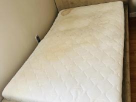Atiduodu Viengulė lova 120 200 cm su čiužiniu