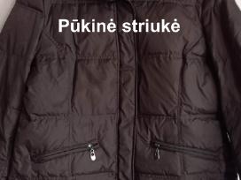 Skelbimo 'Pūkinė šokolado spalvos striukė (XXL / 44)' paveikslėlis