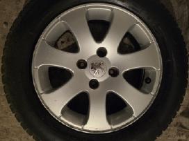 Peugeot originalūs lieti ratlankiai, R15