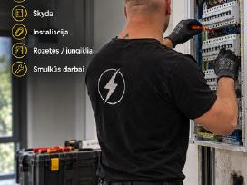 Atlieku elektros instaliacijos, remonto darbus.