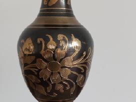 Juodinto žalvario vaza (aukšt. 20,5 cm)