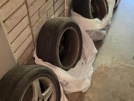 Lieti ratlankiai R16 5x100 su padangomis (4 vnt.)
