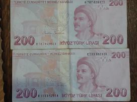 Turkijos liros 2009 metu G Ir E serijos
