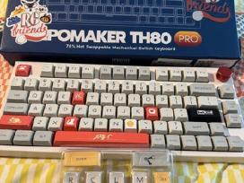 Nauja zaidimu Epomaker Th80 Pro klaviatura