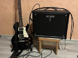 Elektrinė gitara+kolonėlė; Komplektas